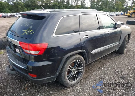 2011 Jeep Grand Cherokee Overland из США, поврежденный, VIN 1J4RR6GT8BC651257